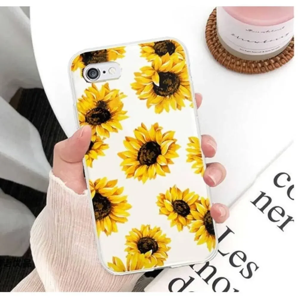 Sunflower Floral Case iPhone 6 Plus / 6s Plus 5.5 Inch Brand New